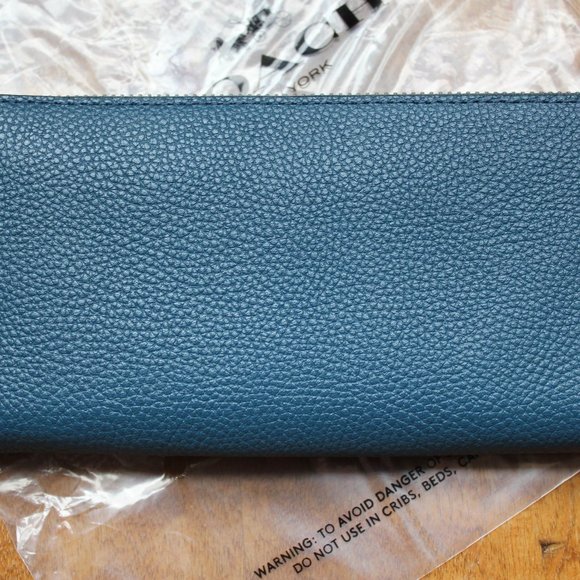 Coach Accordion Zip Wallet Mineral Willow Floral ***SOLD*** - Picture 6 of 10